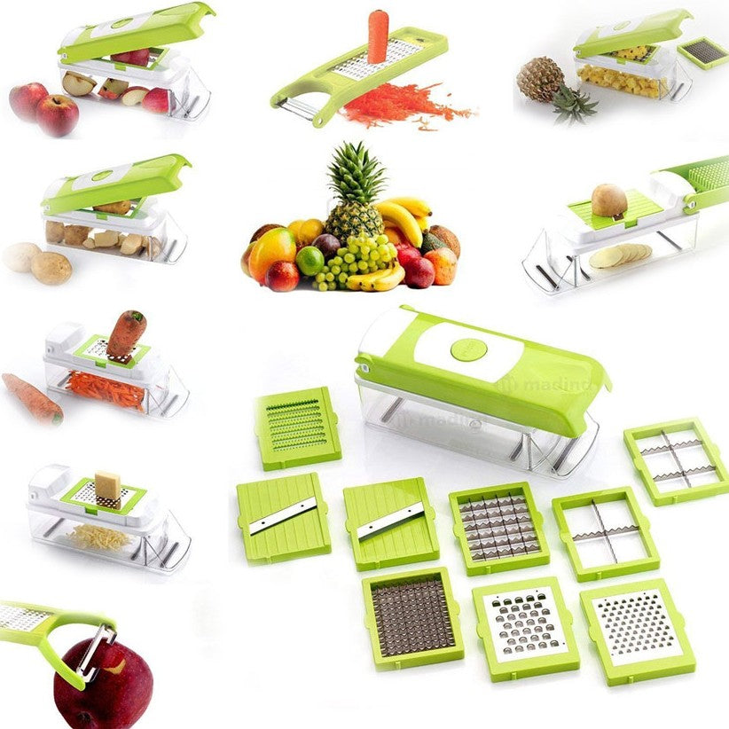 12 in 1 Nicer Dicer Plus Fruit & Vegetable Slicer