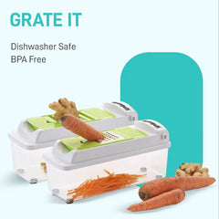 12 in 1 Nicer Dicer Plus Fruit & Vegetable Slicer