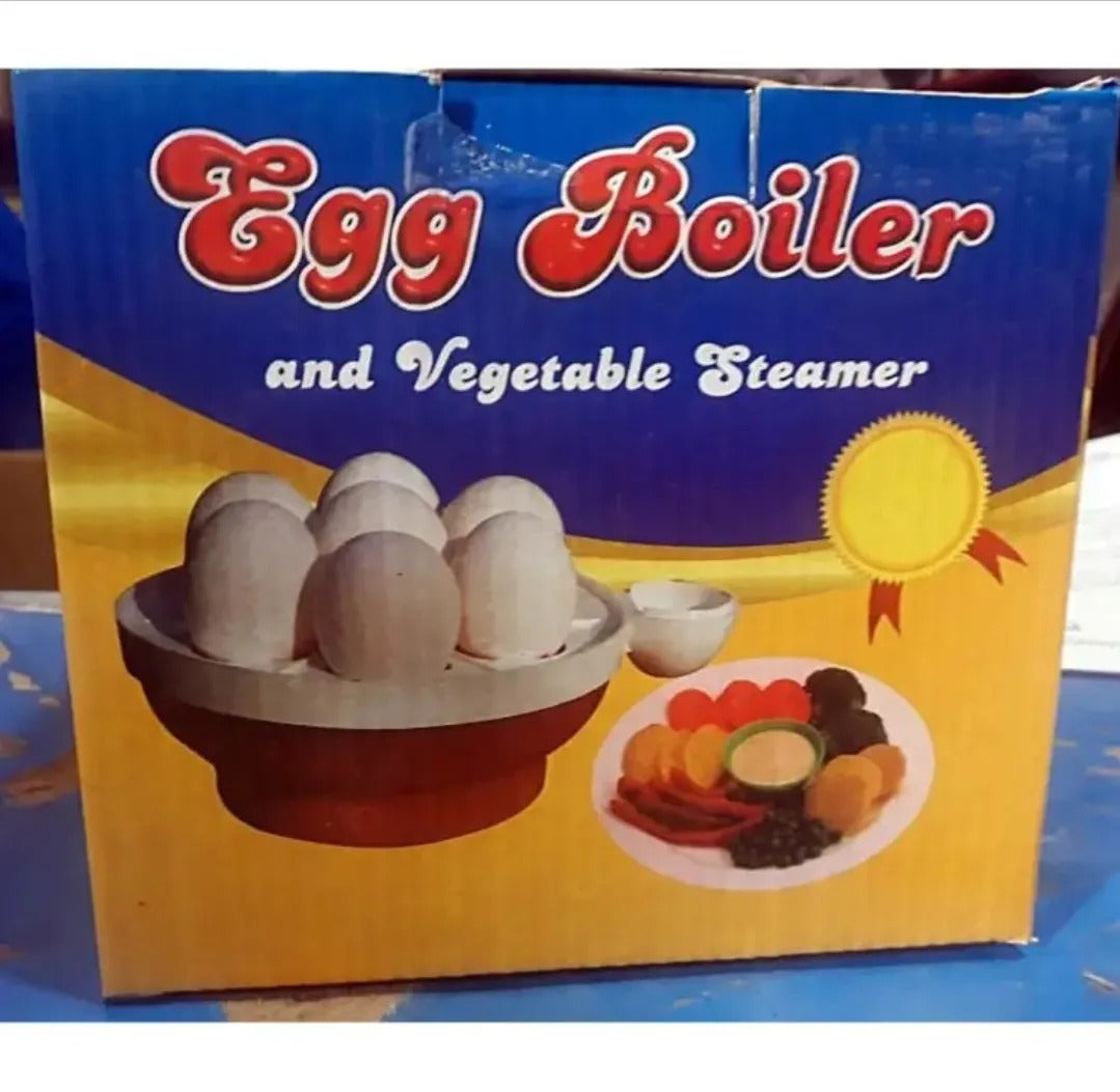 2 in 1 Electric Egg Boiler/Poacher/Cooker & Vegetable Streamer