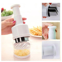 Presse Oignons Ail Onions & Vegetables Chopper - White