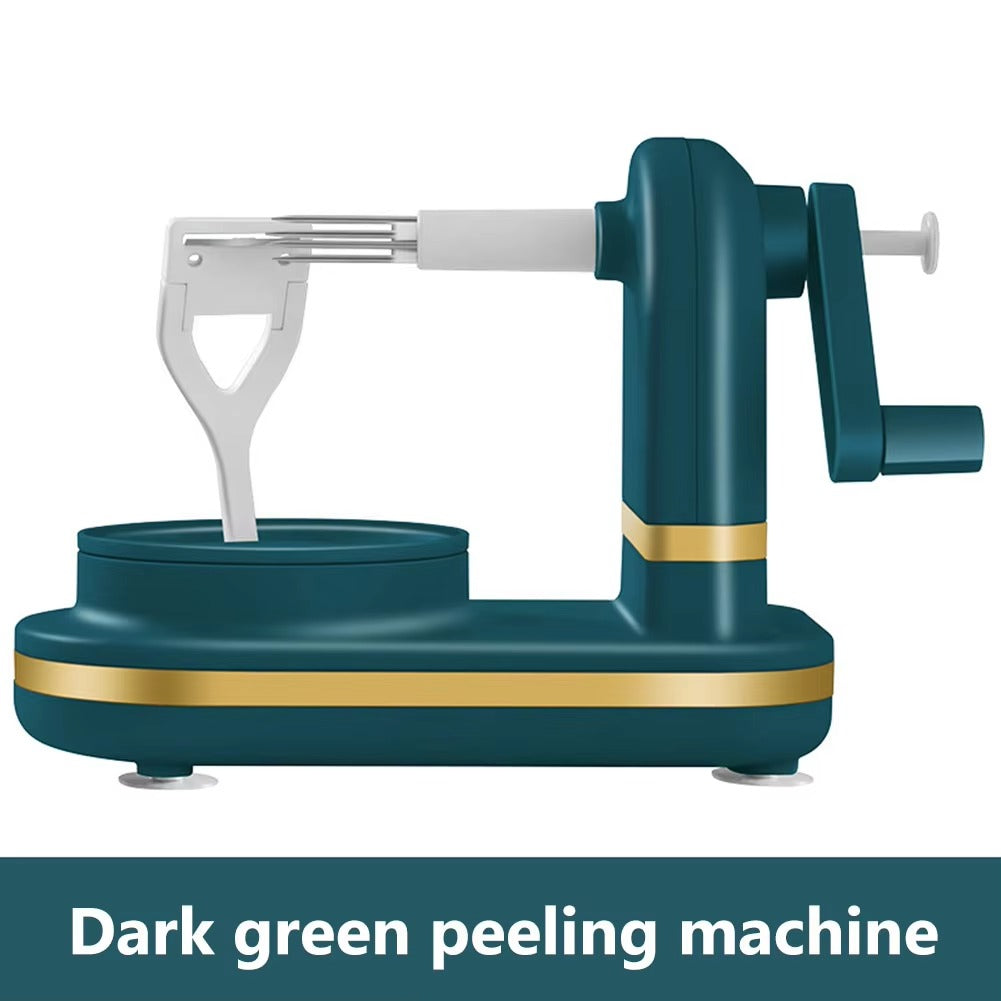 Apple Peeler Manual/ Stainless rotary Fruit Peeler Slicing Machine