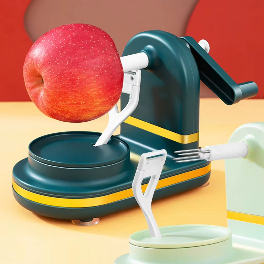 Apple Peeler Manual/ Stainless rotary Fruit Peeler Slicing Machine