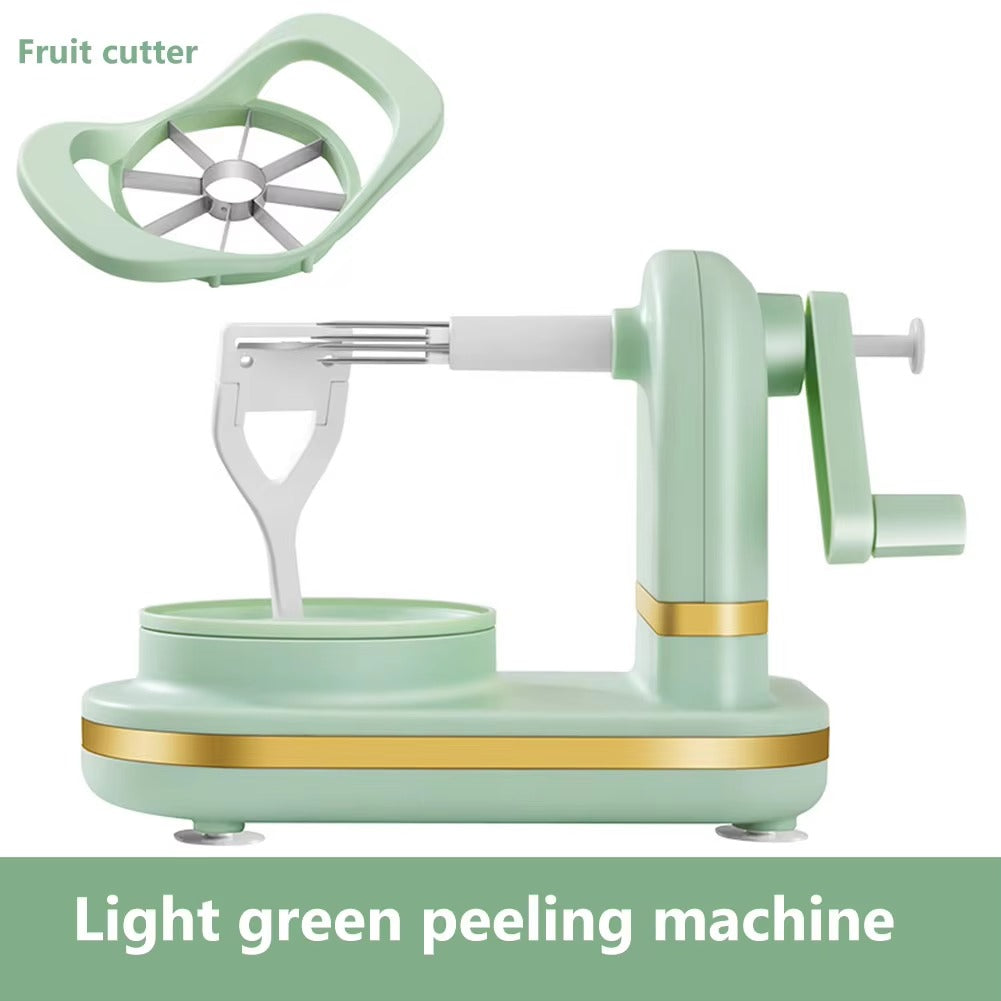 Apple Peeler Manual/ Stainless rotary Fruit Peeler Slicing Machine