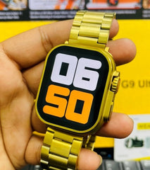 Smart Watch- G9 Ultra Pro Gold Edition